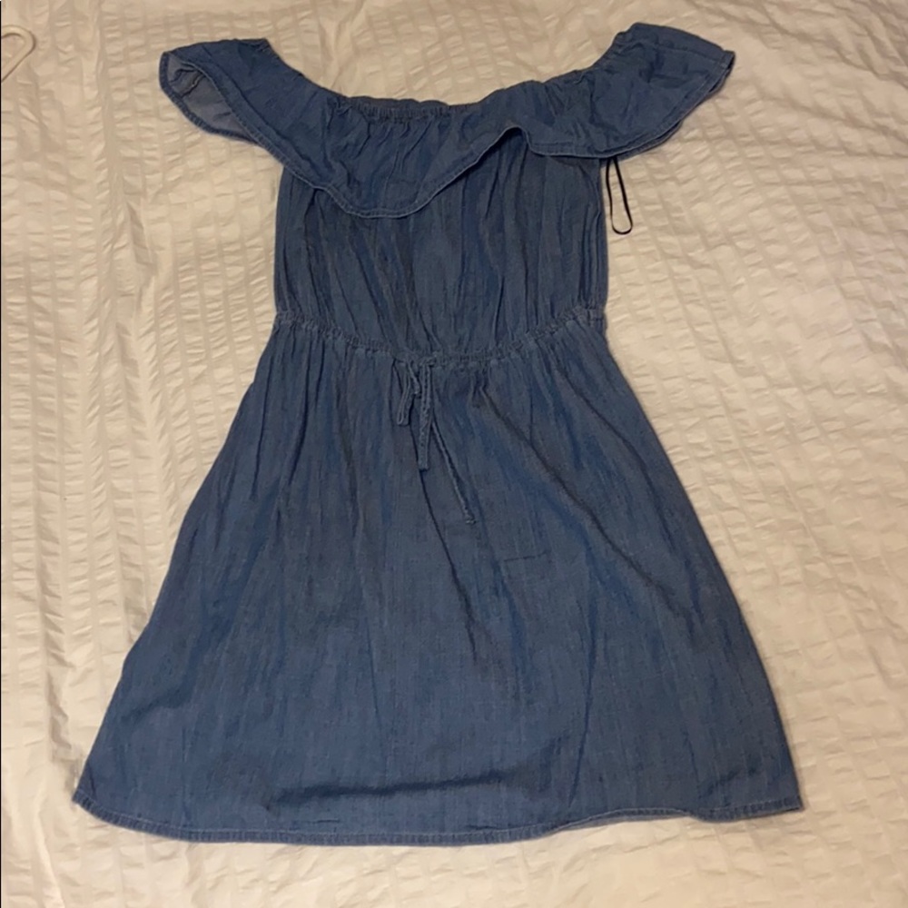 denim dress